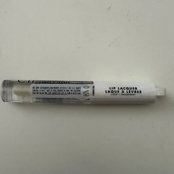 e.l.f. Lip Lacquer Sheer Clear Color, Infused With Vitamins A & E - Picture 6 of 14